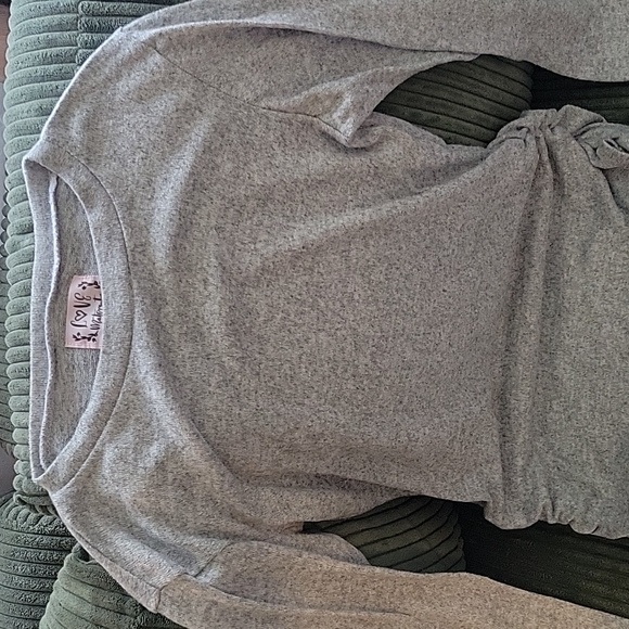 Cozy Maternity Pajama Shorts Set - Picture 2 of 3